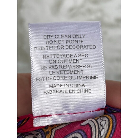 Equipment flowing paisley silk pants size small - Picture 10 of 10